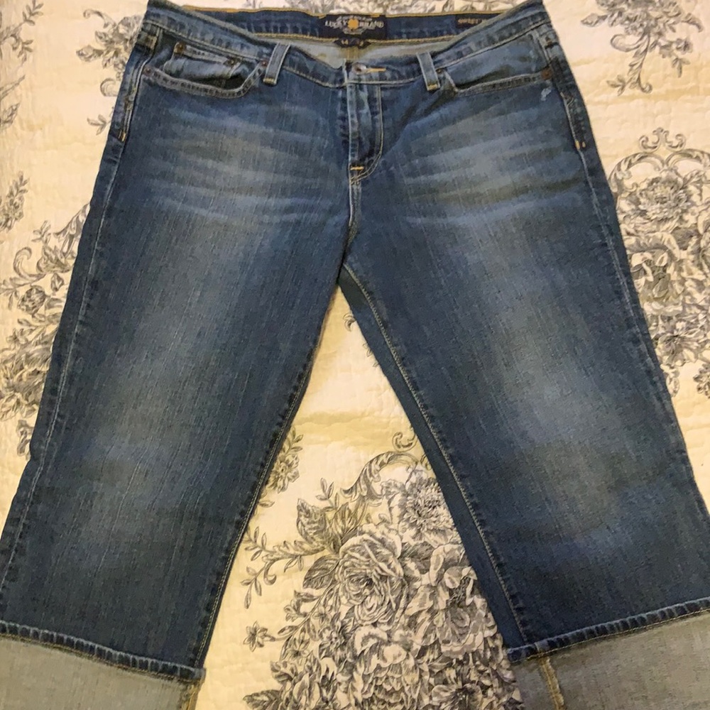 Lucky Brand Cuffed Capri